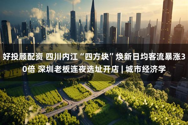 好投顾配资 四川内江“四方块”焕新日均客流暴涨30倍 深圳老板连夜选址开店 | 城市经济学